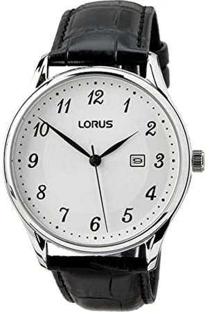 Lorus Męski analogowy zegarek kwarcowy ze skórzaną bransoletką RH913PX9, , Pasek