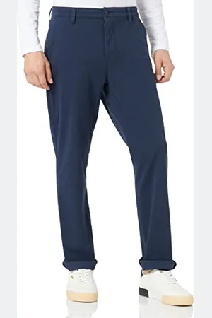 Dockers Męskie spodnie Smart Supreme Flex Slim, granatowe, standardowe