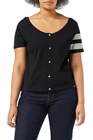 Hurley Damski T-shirt W Oceancare Totem Front Back Tee, , S