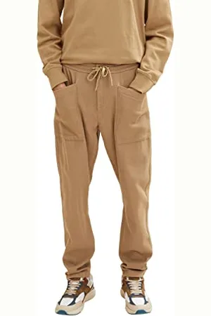 TOM TAILOR Męskie spodnie dresowe materiałowe 1033871, , XS