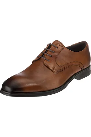 Ecco Herren Melbourne Derbys, Amber, 45 EU