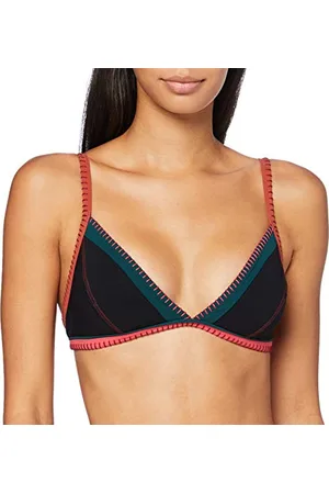 Banana Moon Damski top bikini Taeko Teknicolo, Czarny/wielokolorowy, 40