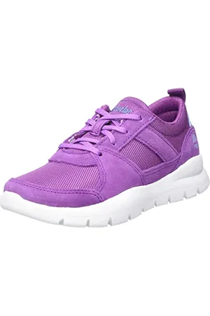 Timberland Boroughs Project L/F Ox (Youth) Sneaker, Medium Purple Suede, 32 EU