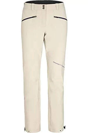 Ziener Damskie spodnie softshellowe Nordic, wiatroszczelne, elastyczne, funkcjonalne, czarne, rozmiar 38