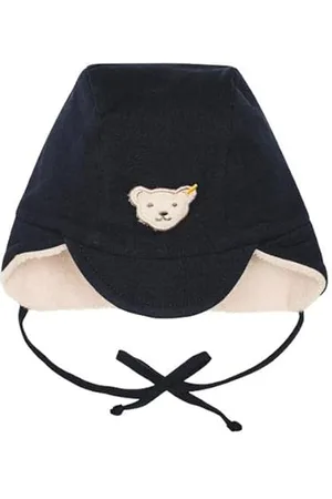 Steiff Unisex Baby Classic czapka beanie, granatowa, 45