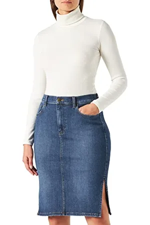 Lee Whitelisted Women Pencil Skirt, , W29 / L00