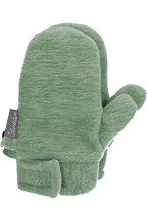 Sterntaler Unisex dziecięce rękawiczki jednopalcowe melanż, zielone, 3