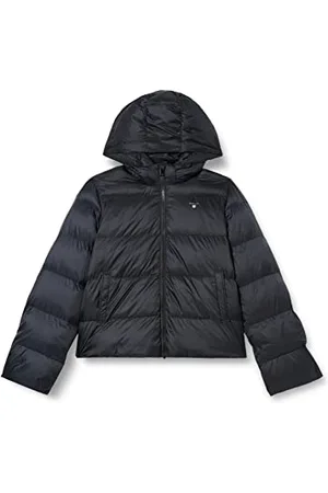 GANT Dziewczynka D2. Shiny Puffer, czarny, 134-140