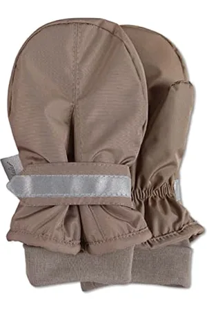 Sterntaler Unisex dziecięce rękawiczki jednopalcowe, brązowe, 4