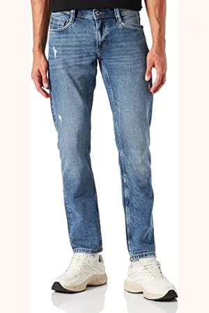 Mustang Jeansy mÄ™skie oregon tapered, Å›redni niebieski 684, 34W / 36L