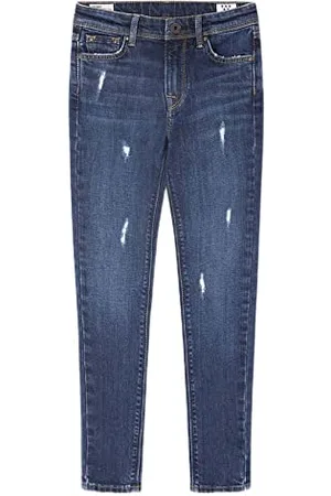 Pepe Jeans Dziewczęce Pixlette High Jeans, 000 Denim (Dk0), 16 Lata