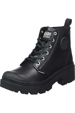 Palladium Pallab Skóra Damski Modne buty, Czarny., 36 EU