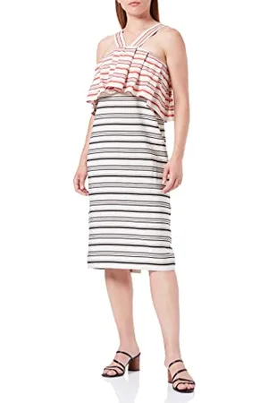 Sisley Damska sukienka 44TGLV01B, wielokolorowa 902, 44