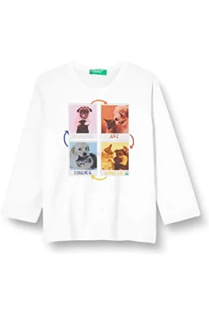 Benetton T-shirt dziewczęcy, , 56 cm