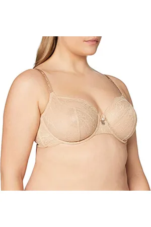Emporio Armani Damski biustonosz z fiszbinami wirtualny koronkowy, , 85B