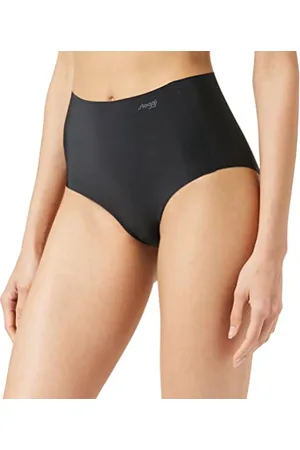 Sloggi Damska bielizna Zero Feel Maxi EX, czarny, S