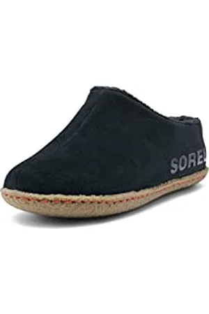 sorel Chłopięce Youth Lanner Ridge II kapcie, czarny - - 18.5 EU