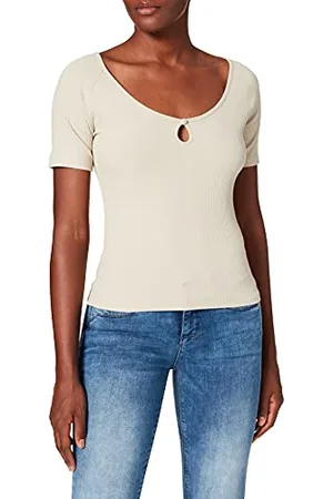 NA-KD Damska koszula Keyhole Jersey Top, , XL