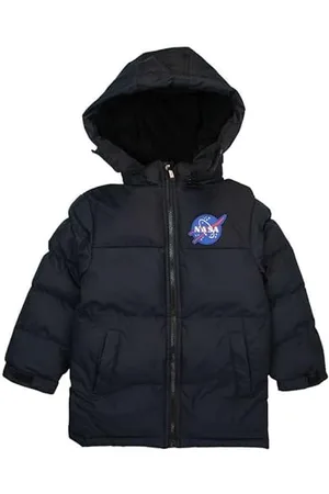Nasa Parka z kapturem Mężczyźni, Czarne, L Mężczyźni, , L