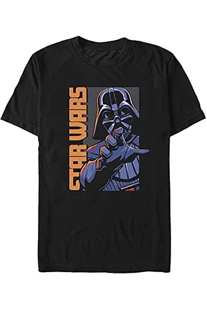 STAR WARS Unisex Force Choke Organic Short Sleeve T-Shirt, Black, S, , S