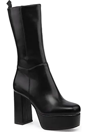Lamoda Going Under WIDE FIT platform Calf Boots, EU 41, , 41 EU