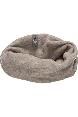 Sterntaler Unisex dziecięca Melange chusta wielofunkcyjna, jasnoszara, S