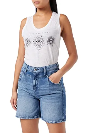 Mustang Relaxed Moms shorts Dżins Kobiety , , 30W / 34L
