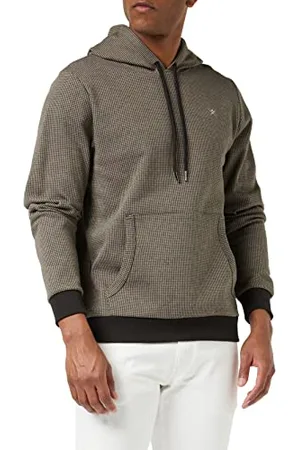 Hackett Żakardowa bluza z kapturem, CHRC/Grey, XXL Mężczyźni, , XXL