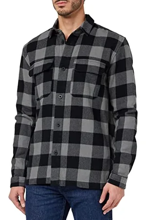 TOM TAILOR Męskie Koszula w kratę 1035742, , M