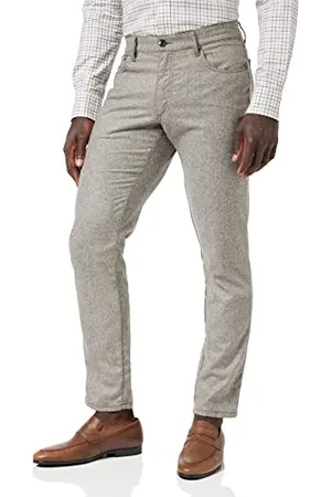Hackett Męskie spodnie flanelowe 5 PKT, , 32 W/34 L