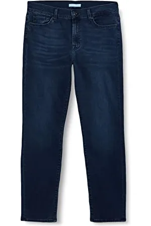 7 for all Mankind Damskie jeansy Roxanne Bair Eco - granatowe, regularne