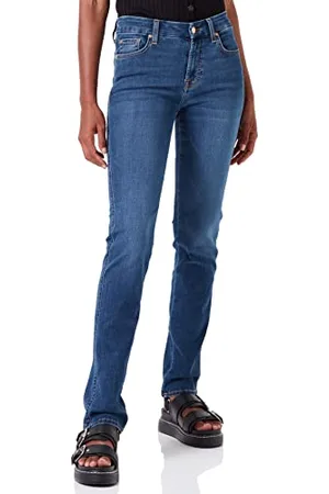 7 for all Mankind Damskie dżinsy Kimmie Straight Bair Eco, , 23W / 23L