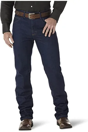 Wrangler Męskie dżinsy wysokiej jakości, krój kowbojski, wąski krój, ., 36W / 30L