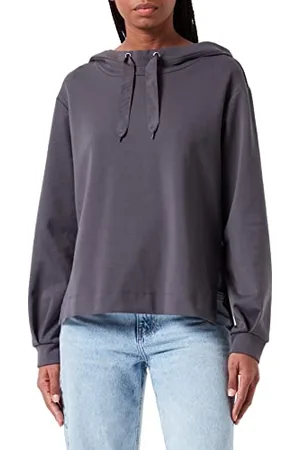 Sisley Bluza damska W/Hood 3IPRL200A, ciemnoszara 0H7, XS
