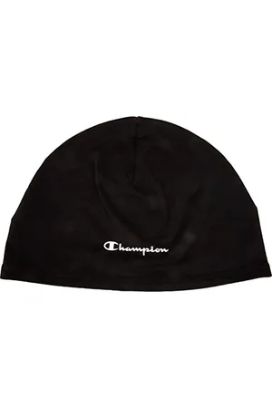 Champion Unisex_dorośli akcesoria sportowe czapka termiczna, czarna, jeden rozmiar