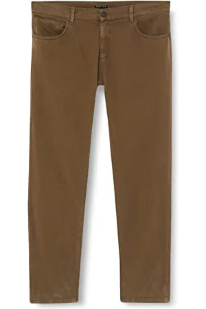 Sisley Męskie spodnie 4AUASE00K Pants, brązowe, 88C, 38