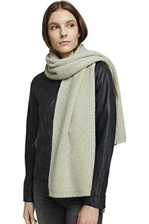 TOM TAILOR Damski Prążkowany szal 1026917, , ONESIZE