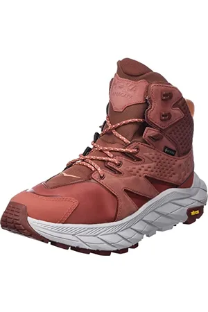 Hoka One One One One Damskie buty gimnastyczne turystyczne, Gorący sos/mahoń wiśniowy, 38.5 EU