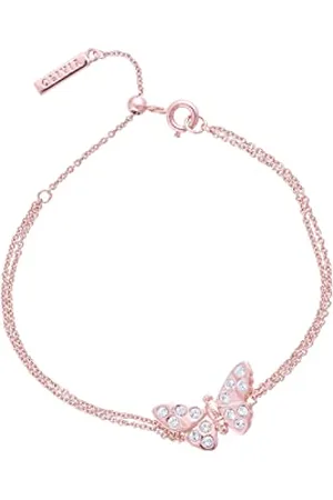 Olivia Burton Kobiety Motyl Bransoletka, , 19 cm