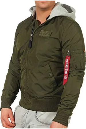 Alpha Industries MA-1 TT Hood Bomber Jacket dla mężczyzn