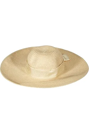 Pieces® Czapka damska PCVERA Straw HAT SWW Hat, Buttercream/Detail:Lurex, One Size
