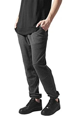 Urban classics Deep Crotch Terry Biker spodnie dresowe męskie