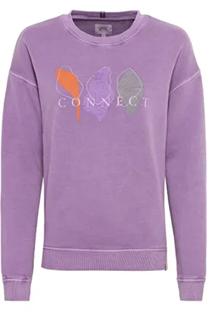Camel Active Womenswear Sweter damski, Fioletowy, S