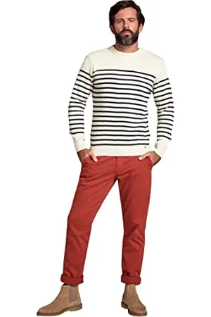 Armor.lux Męski sweter granatowy Molene Heritage, , S