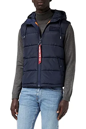 Alpha Industries Kamizelka męska Hooded Puffer Vest FD
