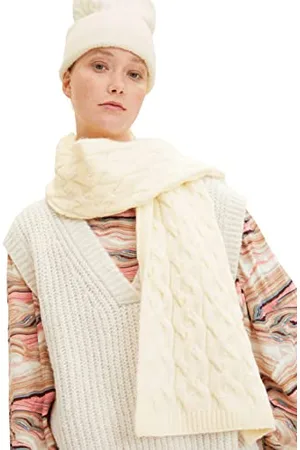 TOM TAILOR Damski szalik z dzianiny 1034345, , ONESIZE
