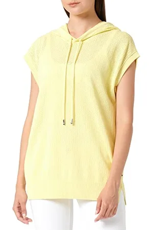 HUGO BOSS Damski sweter C_Fosuna Sweater, średni żółty, S