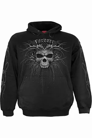 Spiral Death Forever - Bluza z kapturem czarna, , S