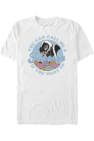 Disney Classics Unisex Bambi-Call Me A Flower Organic Short Sleeve T-Shirt, , XXL, , XXL