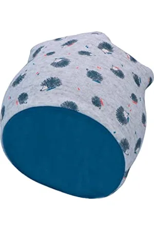 Sterntaler Chłopięca czapka beanie jeż, jasnoszara, 37